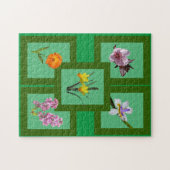 Puzzle - Cut Flowers in Lijsten Legpuzzel (Horizontaal)
