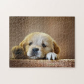 Puzzle - Cute Puppy Legpuzzel (Horizontaal)