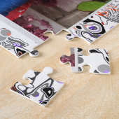 Puzzle, Cute puzzle, pop Legpuzzel (Zijkant)