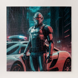 Puzzle Cyborg 04 Legpuzzel
