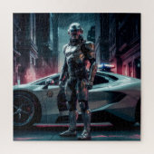 Puzzle Cyborg 06 Legpuzzel (Verticaal)