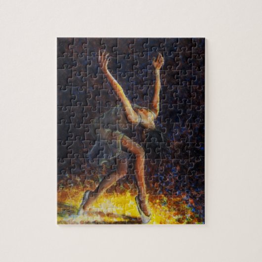 Puzzle - Dancer Painting Nik Helbig Legpuzzel (Verticaal)