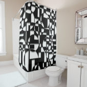 Puzzle de deco douchegordijn (In situ)