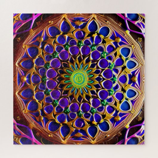 puzzle de mandala legpuzzel (Horizontaal)