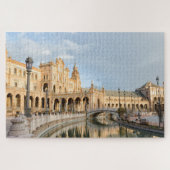 Puzzle de Sevilla, Andalucia, Plaza de España Legpuzzel (Horizontaal)