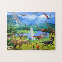 Puzzle Dinosaur Jurassic Park animals Puzzle Dino Legpuzzel