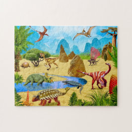 Puzzle Dinosaur Jurassic Park animals Puzzle Dino Legpuzzel