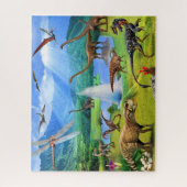 Puzzle Dinosaur Jurassic Park animals Puzzle Dino Legpuzzel (Verticaal)