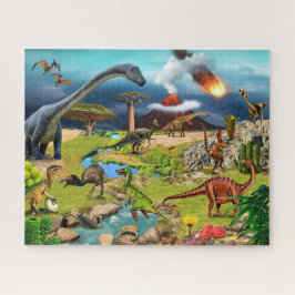 Puzzle Dinosaur Jurassic Park Puzzle Dino Legpuzzel