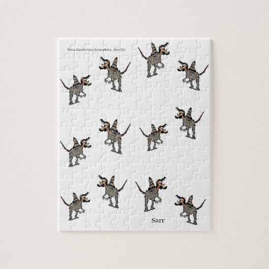 Puzzle: Dinosaurs Legpuzzel (Verticaal)