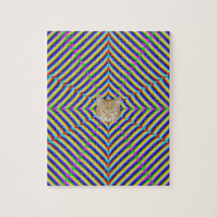 Puzzle Dizzy Geometry Legpuzzel