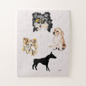 Puzzle: Doggie Dogs World Legpuzzel (Verticaal)
