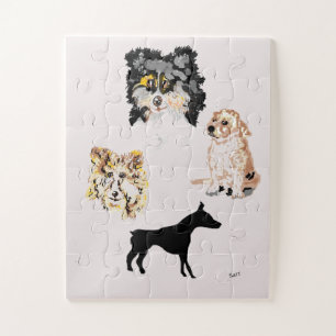 Puzzle: Doggie Dogs World Legpuzzel