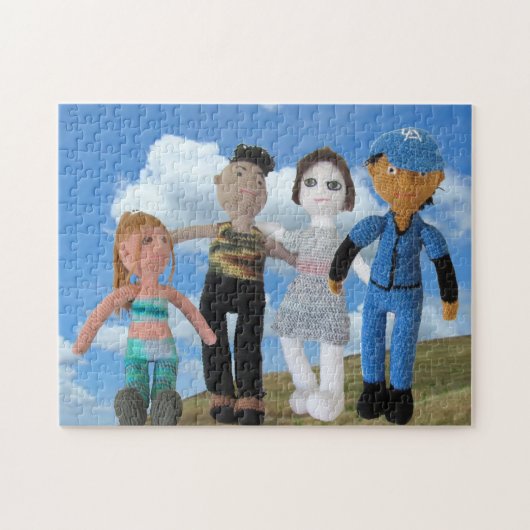 Puzzle - Dolls op Hill Legpuzzel (Horizontaal)