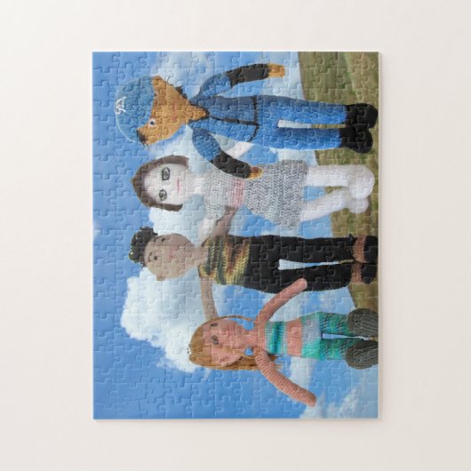 Puzzle - Dolls op Hill Legpuzzel (Verticaal)