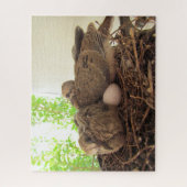 Puzzle - Dove Chicken in Nest Legpuzzel (Verticaal)