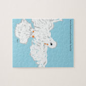Puzzle: Dove in Flight Legpuzzel (Horizontaal)