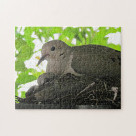 Puzzle - Doven in nesten Legpuzzel
