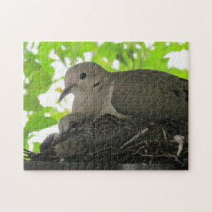 Puzzle - Doven in nesten Legpuzzel