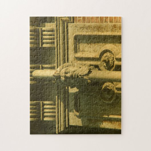 Puzzle - Downspout haakje Legpuzzel (Verticaal)