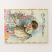 Puzzle Easter Greeting Legpuzzel (Horizontaal)