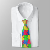Puzzle Eenheid – Kleurrijke Chaos Stropdas (Gebonden)