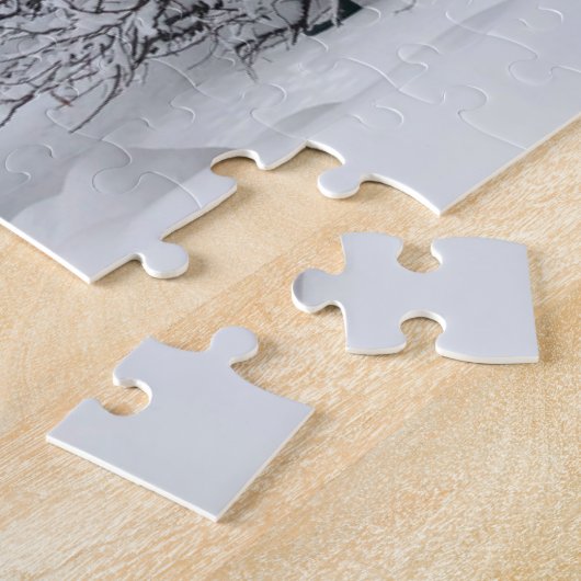 Puzzle eerste sneeuwboom legpuzzel (Zijkant)