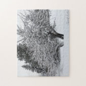 Puzzle eerste sneeuwboom legpuzzel (Verticaal)