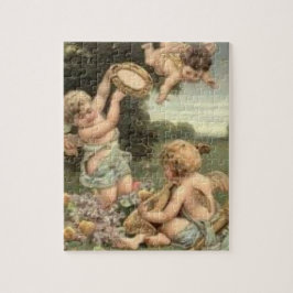 Puzzle  Elegant Art Cherubs Legpuzzel