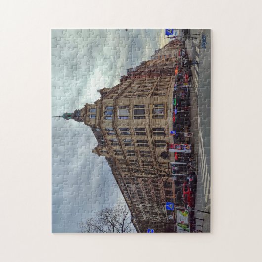 Puzzle “Esquina viva – Frankfurt cotidiana” Legpuzzel (Verticaal)