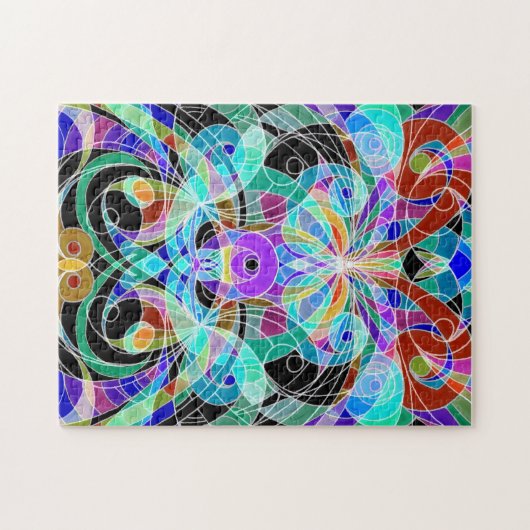 Puzzle Ethnic Style Legpuzzel (Horizontaal)