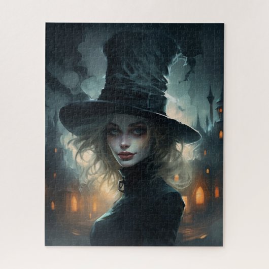 Puzzle Eyes of the Mysterious Woman Legpuzzel (Verticaal)