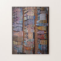 Puzzle "Fachadas de Ámsterdam"