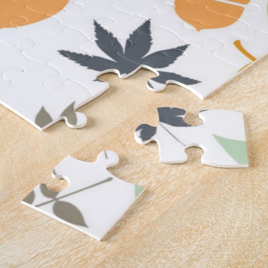 Puzzle - Falling Leaves Legpuzzel (Zijkant)