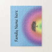 Puzzle - Familieboom - Regenboog Legpuzzel (Verticaal)