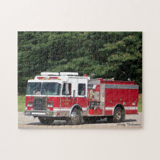 Puzzle - Fire Truck, Atoka, TN Legpuzzel