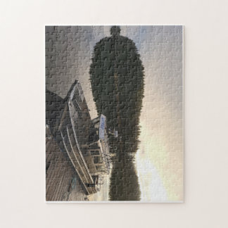 Puzzle fishing boat legpuzzel