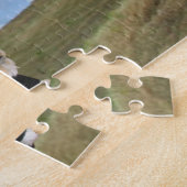 Puzzle - Flying Pig and Dog on Hill Legpuzzel (Zijkant)