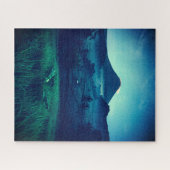 Puzzle-fout - Night Volcano Legpuzzel (Horizontaal)