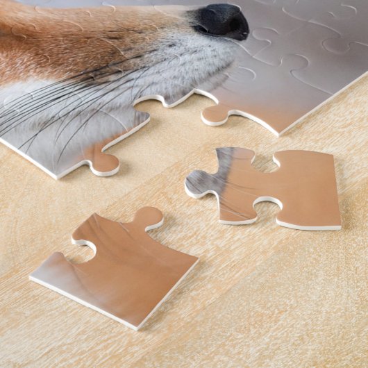 Puzzle-Fox Jigzaag Puzzle Legpuzzel (Zijkant)
