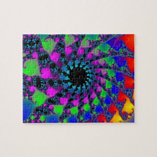 Puzzle: Fractal Wormhole Legpuzzel (Horizontaal)