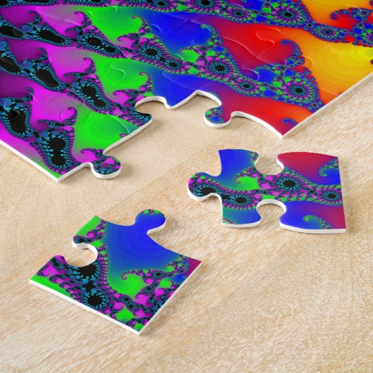 Puzzle: Fractal Wormhole Legpuzzel (Zijkant)