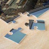 Puzzle “Frankfurt desde las alturas” Legpuzzel (Zijkant)