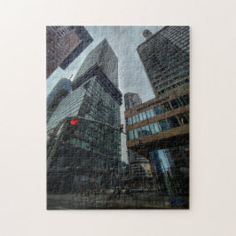 Puzzle “Frankfurt vertical – Entre gigantes de cri Legpuzzel