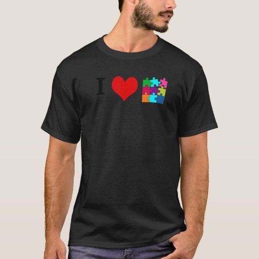 Puzzle Game T-shirt (Voorkant)