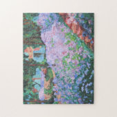Puzzle Garden op Giverny Legpuzzel (Verticaal)