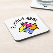 Puzzle Geek Bier Onderzetter (Linkerzijde)
