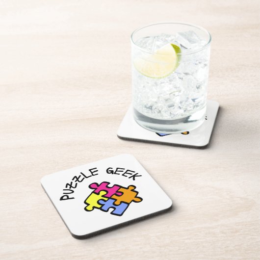 Puzzle Geek Bier Onderzetter (Rechterzijde)