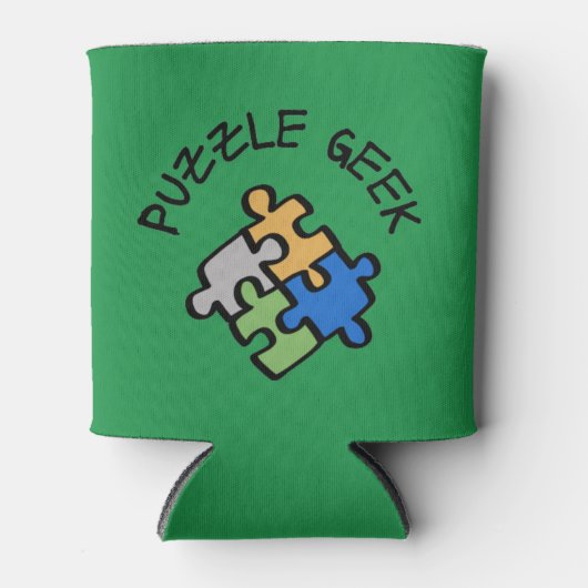 Puzzle Geek Blikjeskoeler (Voorkant)