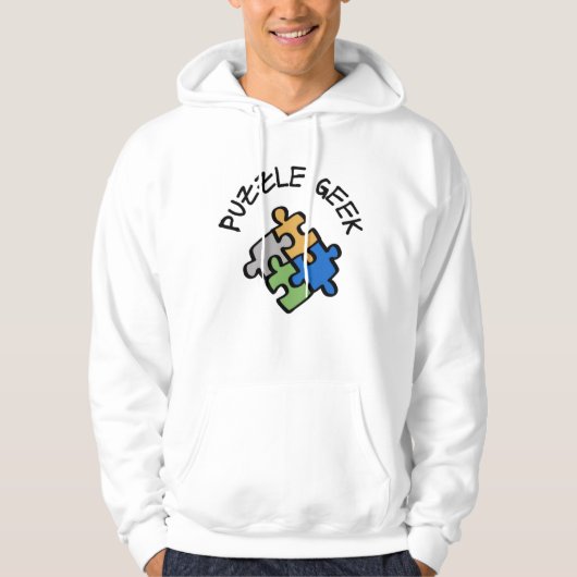 Puzzle Geek Hoodie (Voorkant)